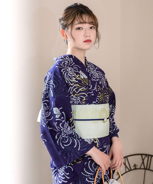 新品】KIMONOMACHI キモノマチ オリジナル モダン柄 浴衣 吸水速乾