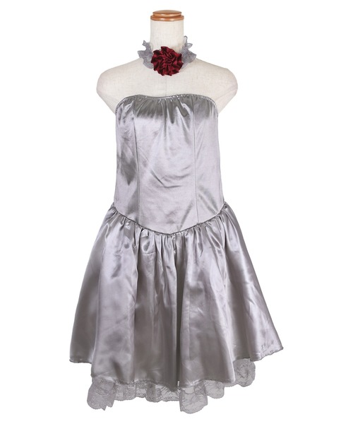 コスプレ 花嫁ゾンビのコスプレ衣装ベアトップワンピース4点セット|ZOZOTOWN PayPayモール店|07