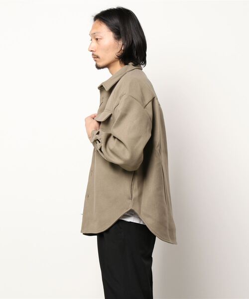 ブルゾン アウター 「ウールフェイク」CPOジャケット メンズ