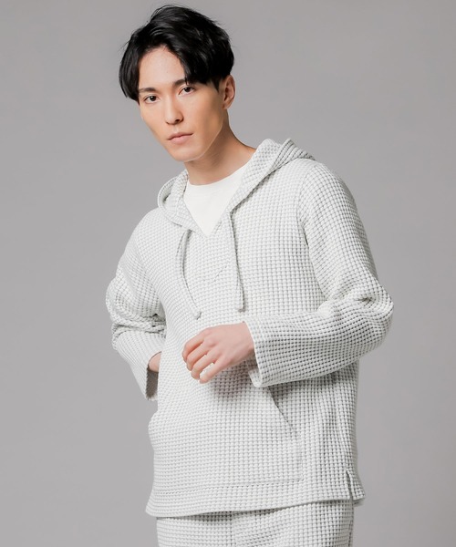 SEAGREEN パーカー SEAGREEN(シーグリーン) BIG WAFFLE MEXICAN