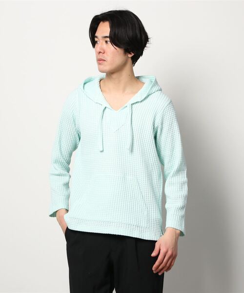 SEAGREEN パーカー SEAGREEN(シーグリーン) BIG WAFFLE MEXICAN