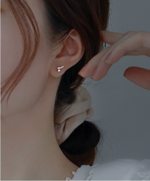 Ritomo De Ricco アレルギー対応 ピアス オールシルバー925