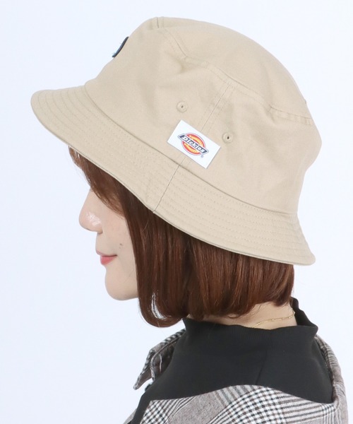 Dickies（ディッキーズ） 帽子 ハット ワンポイントロゴ刺繍 ツイル