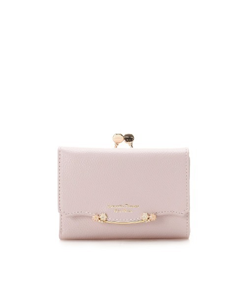 【訳あり価格】Samantha Thavasa Petit Choice 財布 Samantha Thavasa Petit Choice 財布 サイドフラワーバー 折財布