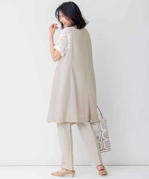 23区 ベスト ジレ 「セットアップ対応」トロピカル2WAY
