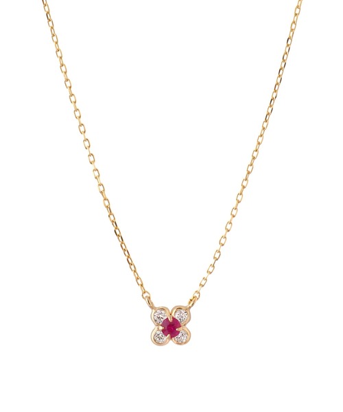 プレゼントに❣️ K10✨　華奢ネックレス　♡ギフトBOXサービス♡ ANEMONE（アネモネ） ネックレス 「ギフトボックス付き」天然石