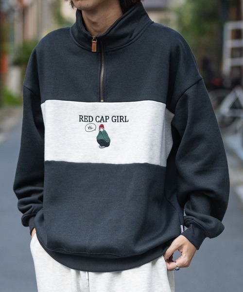 RED CAP GIRL トレーナー スウェット 「a-r」「Red Cap Girl