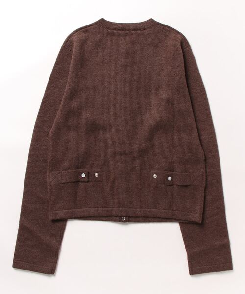 カーディガン LU31 CARDIGAN カーディガンプレッション レディース agnes b. カーディガン LU31 CARDIGAN カーディガンプレッション