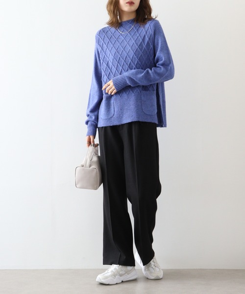 ニット セーター BRODIAEA　アルパカ混プルオーバー レディース ニット セーター BRODIAEA アルパカ混プルオーバー レディース