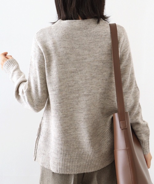 ニット セーター BRODIAEA　アルパカ混プルオーバー レディース セール】BRODIAEA アルパカ混プルオーバー（ニット/セーター