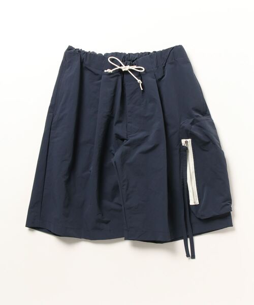 パンツ メンズ 「my beautiful landlet」NYLON TAFFETA WIDE SHORT PANTS｜zozo｜16