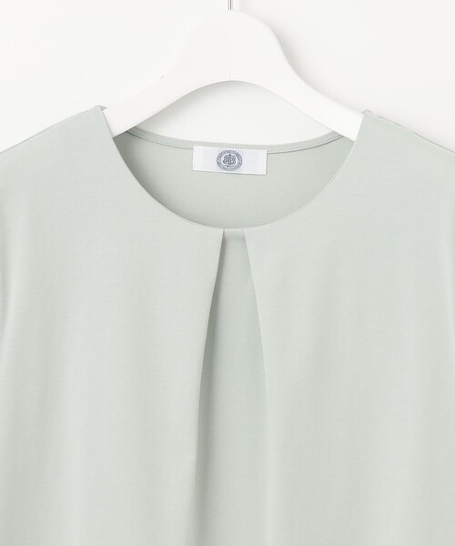 tシャツ 「洗える」プレーティングジャージー フロントタック