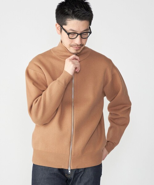 Todayfulブラウン コットンカシミヤ ジッパーセーター Todayfulブラウン コットンカシミヤ ジッパーセーター - メルカリ