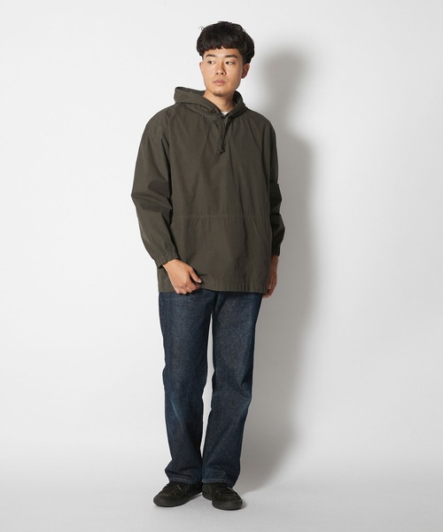 snow peak パーカー Natural-Dyed Recycled Cotton Parka メンズ