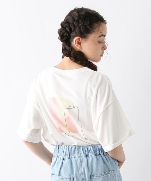 GLOBAL WORK tシャツ ヘビロッTEE/ワイド半袖/976076 キッズ