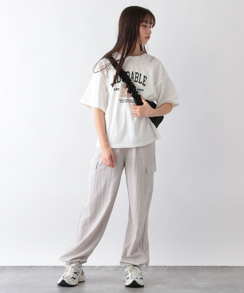 K☆ページ GLOBAL WORK tシャツ ヘビロッTEE/ワイド半袖/976076 キッズ