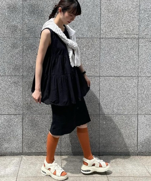 VL CODE SND 6.5（厚底サンダル） CREAM レディース 【ABC SELECT】 エービーシーセレクト VL CODE SND