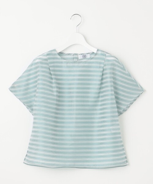 シアーボーダーツイン カットソー tシャツ シアーボーダーツイン カットソー レディース