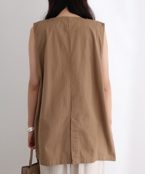 カーディガン ツイルノーカラージレ レディース ElegChic カーディガン ツイルノーカラージレ レディース