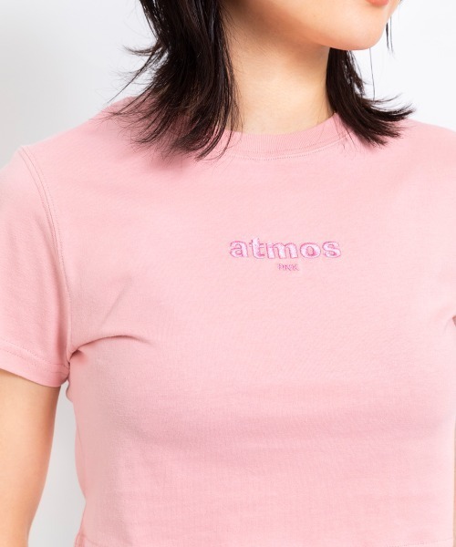 tシャツ atmos pink Classic Embroidery Logo Short T-shirt / アトモス ピンク クラシック エンブロ atmos girls tシャツ pink Classic Embroidery Logo Short T