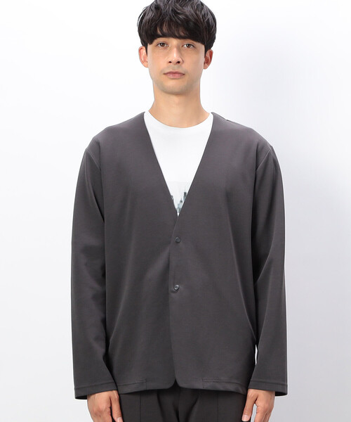 COMME CA ISM ジャケット ノーカラージャケット 「セットアップ