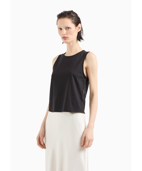 ARMANI EXCHANGE タンクトップ ノースリーブ 「A|X アルマーニ