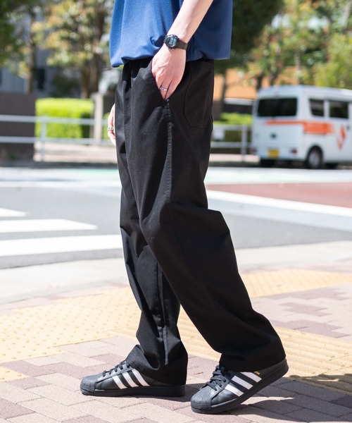 WEGO チノパン WEGO/チノイージーストレートパンツ メンズ
