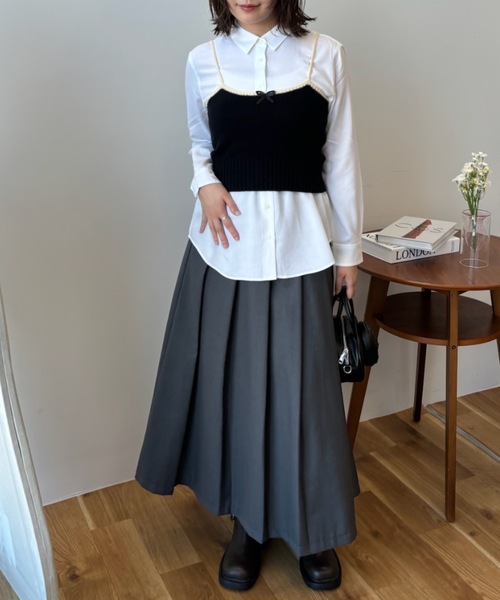 barrack room バラックルーム プリーツスカート レース barrack room バラックルーム プリーツスカート レース - メルカリ