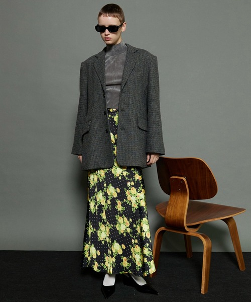MAISON SPECIAL ジャケット テーラードジャケット Classic Tweed