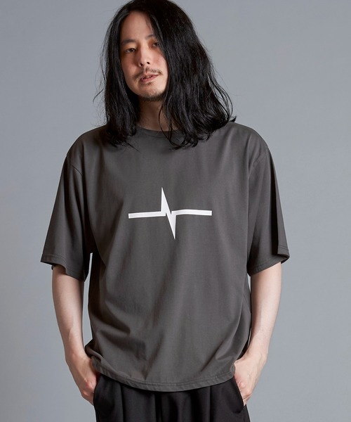 NOID Tシャツ　黒 NO ID.（ノーアイディー） tシャツ 「NO ID.」No Stitch Big T-Shirt