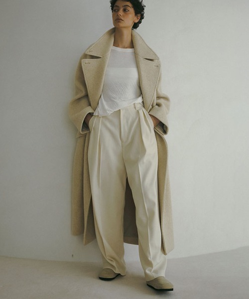 ま*え様 新品 ETRE TOKYO 完売 ワークディテールワイドパンツ M オ ETRE TOKYO（エトレトウキョウ） パンツ ワークディテールワイドパンツ