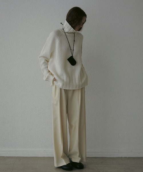 ETRE TOKYO（エトレトウキョウ） パンツ ワークディテールワイドパンツ