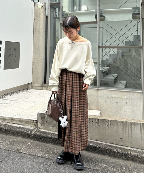 Discoat tシャツ ピグメントワンショルスウェット レディース
