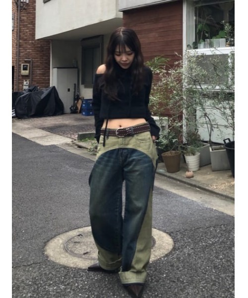 LAGUAGEM SWITCHING LOOSEY デニム LAGUA GEM ジーンズ デニム デニムパンツ SWITCHING LOOSEY