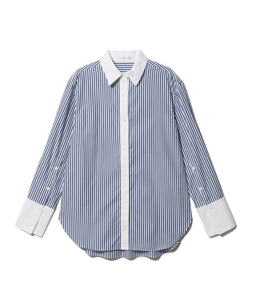 ブラウス シャツ ESTNATION / ロングスリーブ プラケットシャツ レディース ESTNATION ブラウス シャツ / ロングスリーブ プラケットシャツ
