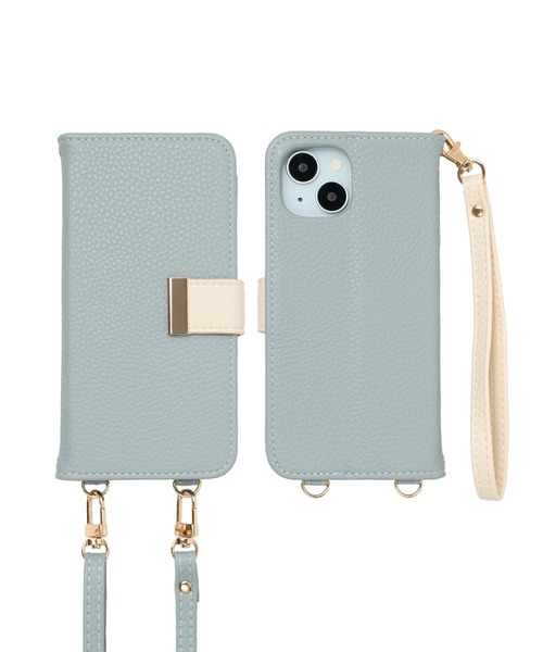 スマホケース ターコイズブルー（iPhone用ケース）｜スマホケース