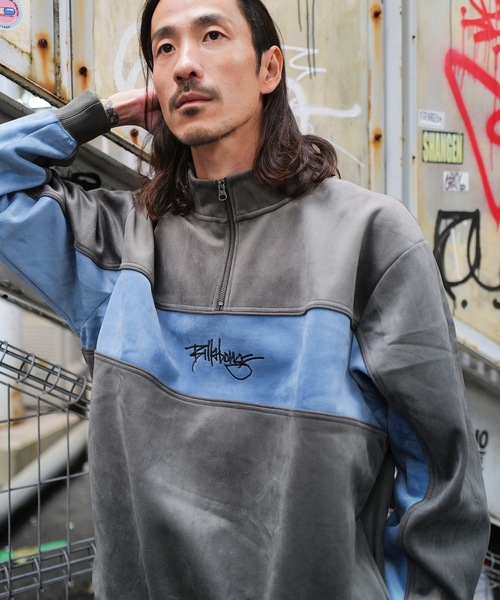 BILLABONG トレーナー スウェット メンズ Y2K PANLE HALF ZIP