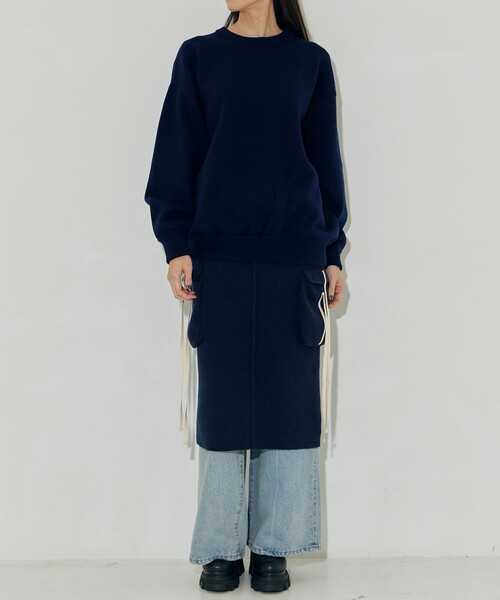ニット セーター 「TAN/タン」RELAXED SWEATER/ルーズシルエット レディース TAN ニット セーター 「TAN/タン」RELAXED SWEATER/ルーズ