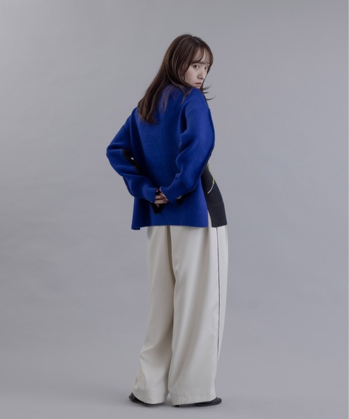 Eimee Law（エイミーロウ） パンツ テキストプリント コクーンギャザー