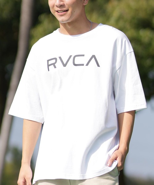 tシャツ RVCA/ルーカ 半袖Tシャツ フロントロゴプリント BF041-261 メンズ レディース | RVCA | 01