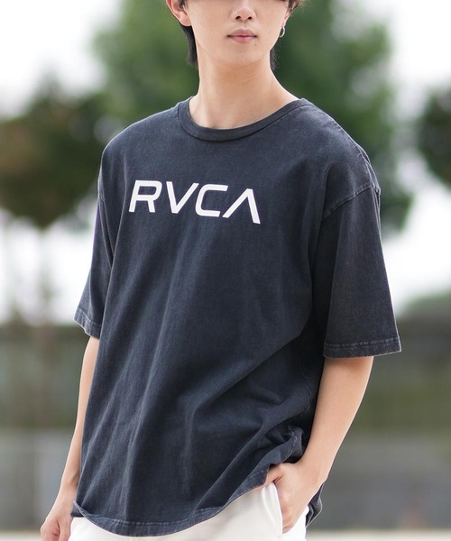 tシャツ RVCA/ルーカ 半袖Tシャツ フロントロゴプリント BF041-261 メンズ レディース | RVCA