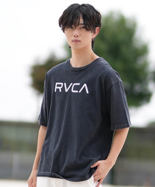 tシャツ RVCA/ルーカ 半袖Tシャツ フロントロゴプリント BF041-261 メンズ レディース | RVCA | 11