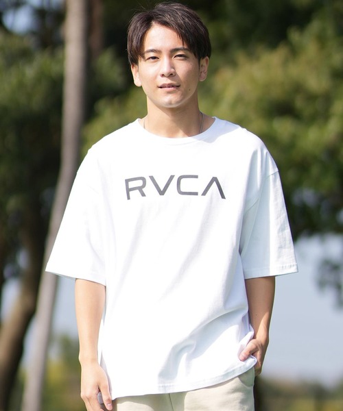 tシャツ RVCA/ルーカ 半袖Tシャツ フロントロゴプリント BF041-261 メンズ レディース | RVCA | 04