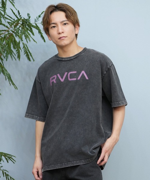 tシャツ RVCA/ルーカ 半袖Tシャツ フロントロゴプリント BF041-261 メンズ レディース | RVCA | 18