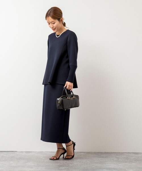 新品☆NOLLEY'S ウォッシャブルエアボールフレアスカート 40 ブラック NOLLEY'S スカート 「松葉別注サイズあり」ウォッシャブルエア