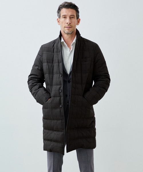 g-stage（ジーステージ） ダウンジャケット ダウン フェイクレイヤード