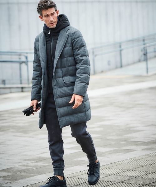 g-stage（ジーステージ） ダウンジャケット ダウン フェイクレイヤード