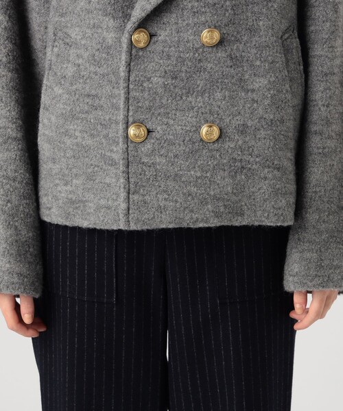 MACPHEE（マカフィー） ピーコート 36 ネイビー レディース : ZOZOTOWN