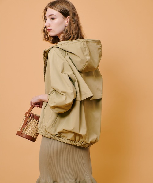 allureville（アルアバイル） ブルゾン アウター ミドルフーディー