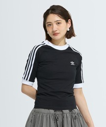 adidas tシャツ アディカラー スリーストライプス ラグラン半袖T